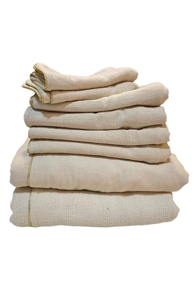 Wear Natural Beige Cotton Linen Bedding